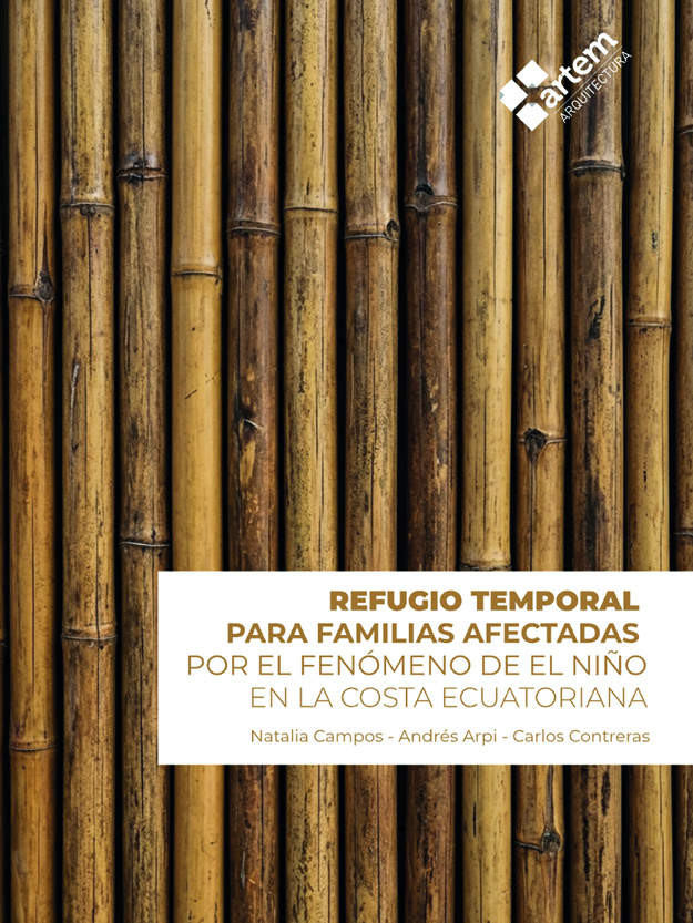 Refugio temporal para familias afectadas por el fenómeno de El Niño en la costa ecuatoriana